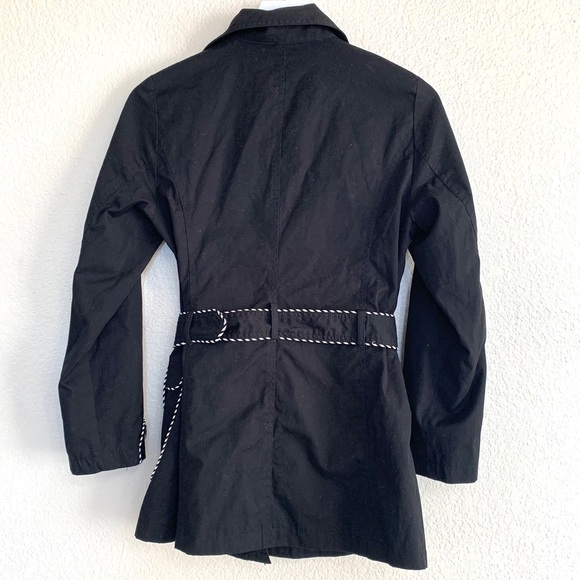 Marc Jacobs Black Cotton Button Up Belted Jacket - Picture 12 of 15